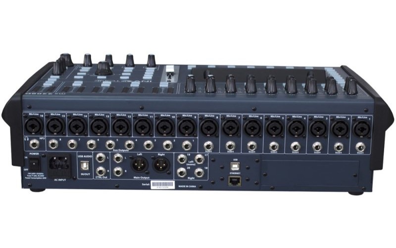 Invotone MX2208D - цифровой микшерный пульт, 22 вх., 12 вых., 2 FX процессора