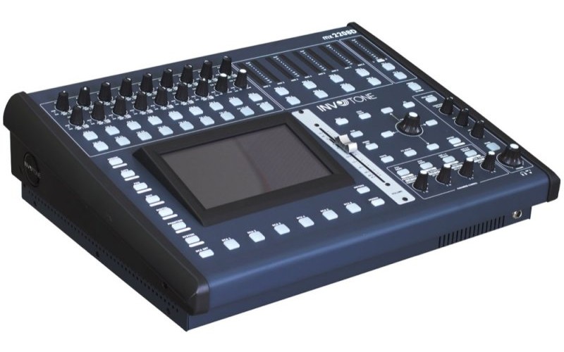 Invotone MX2208D - цифровой микшерный пульт, 22 вх., 12 вых., 2 FX процессора