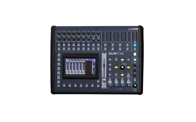 Invotone MX2208D - цифровой микшерный пульт, 22 вх., 12 вых., 2 FX процессора