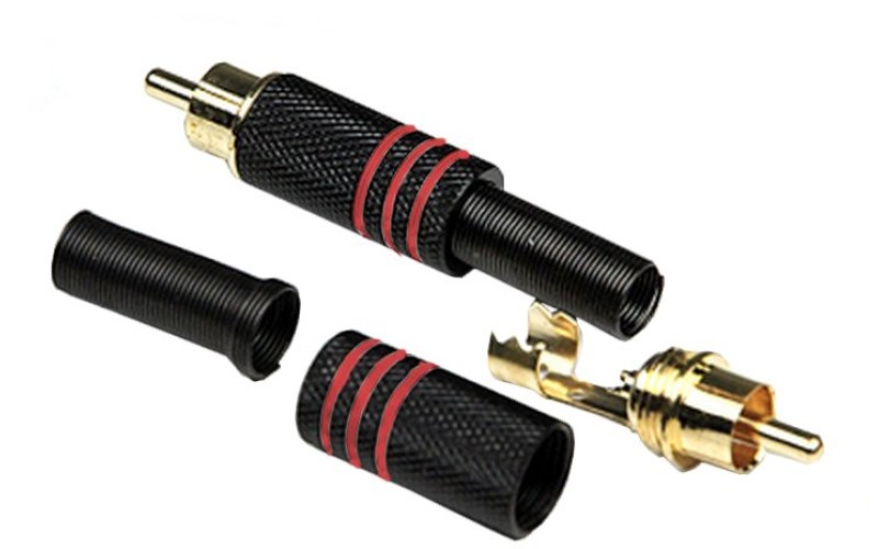 INVOTONE RCA200M/RD - тюльпан кабельный, RCA, 