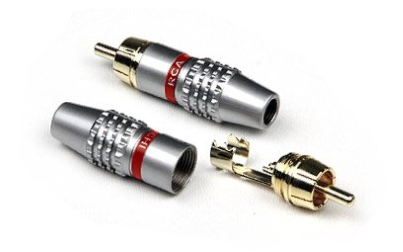 INVOTONE RCA400M/RD - тюльпан кабельный, RCA, 