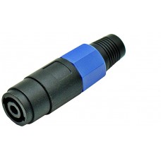 INVOTONE SPK4F - разъем Speaker Connector, кабельный мама,  4pin,  корпус пластик