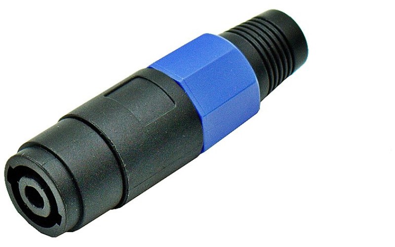 INVOTONE SPK4F - разъем Speaker Connector, кабельный мама,  4pin,  корпус пластик
