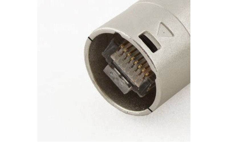 Invotone XLR-RJ45 - корпус для кабеля с разъемом RJ45, Ethercon, металлический, на винтах