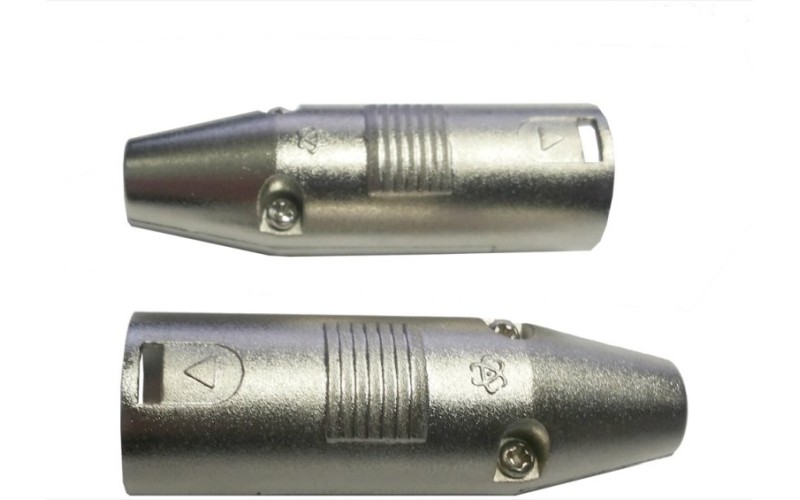 Invotone XLR-RJ45 - корпус для кабеля с разъемом RJ45, Ethercon, металлический, на винтах