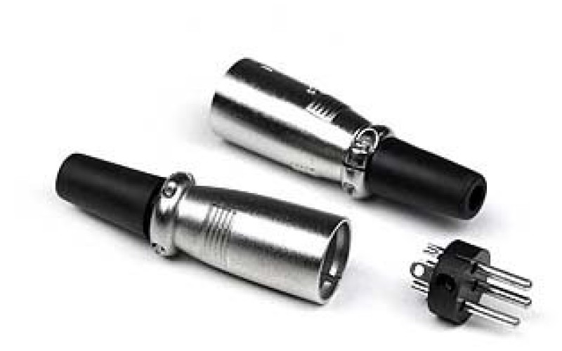 Invotone XLR3M200 - разъём XLR папа, 3P (мет.)