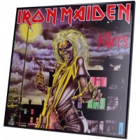 Iron Maiden-Killers Crystal Clear Picture 32cm 32 x 32 x 1.2cm Album Size постер группы Iron Maiden,