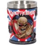 Iron Maiden Shot Glass 7cm 5.5x5.5x7 holds 50m Сувенирная рюмка Iron Maiden, лицензионная сувенирная