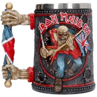 Iron Maiden Tankard 14cm 16 x 9.5 x 14.5 holds 600ml Сувенирная кружка Iron Maiden, лицензионная