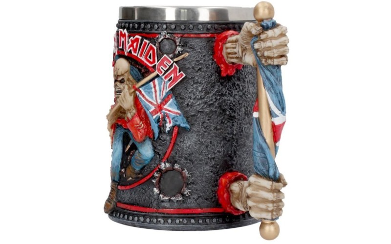 Iron Maiden Tankard 14cm 16 x 9.5 x 14.5 holds 600ml Сувенирная кружка Iron Maiden, лицензионная