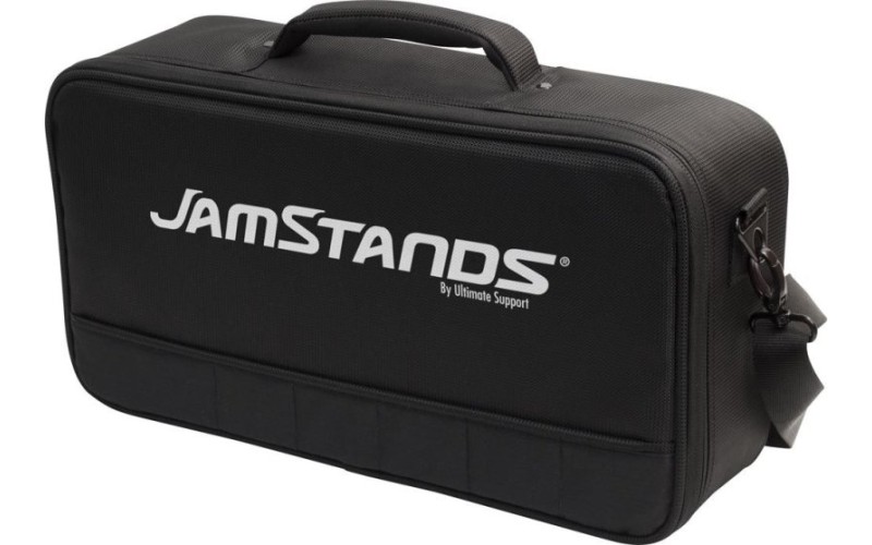 JamStands JS-PB200 компактный педалборд с мягким кейсом и зажимом для БП, вес 1,6 кг, черный