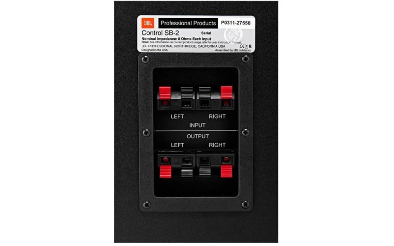 JBL Control SB-2 - компактный сабвуфер, BandPass, динамик 10