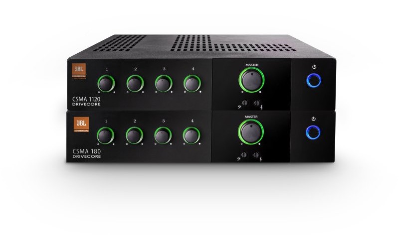 JBL CSMA1120 микшер-усилитель 4 входа с фантомным питанием 27В