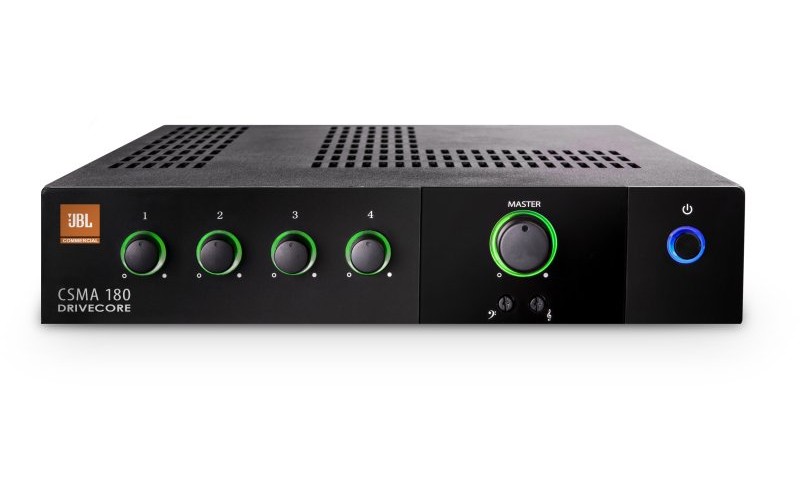 JBL CSMA180 микшер-усилитель 4 входа с фантомным питанием 27В