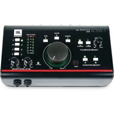 JBL M-Patch Active-1 прецизионный контроллер студийных мониторов, Studio Talkback, USB Audio I/O