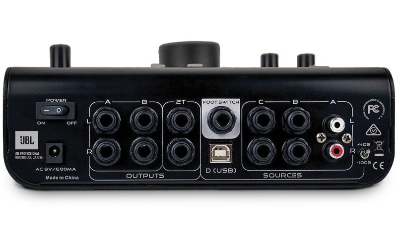 JBL M-Patch Active-1 прецизионный контроллер студийных мониторов, Studio Talkback, USB Audio I/O