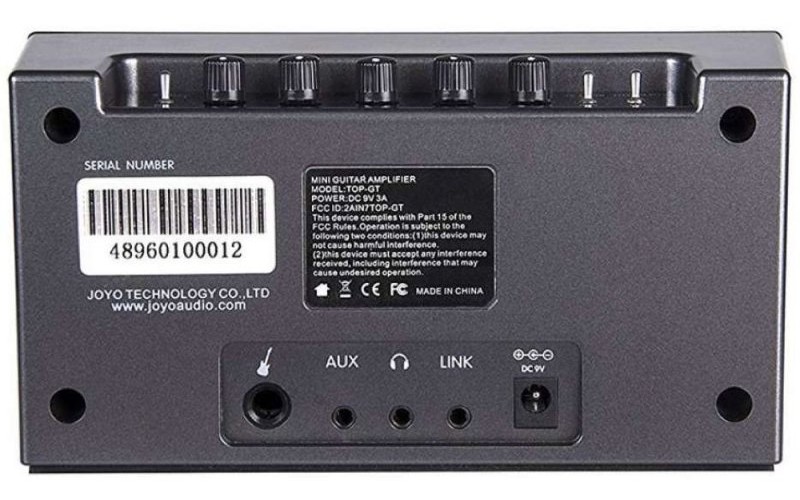 JOYO TOP-GT Guitar Amplifier - портативный усилитель, аккумулятор, bluetooth