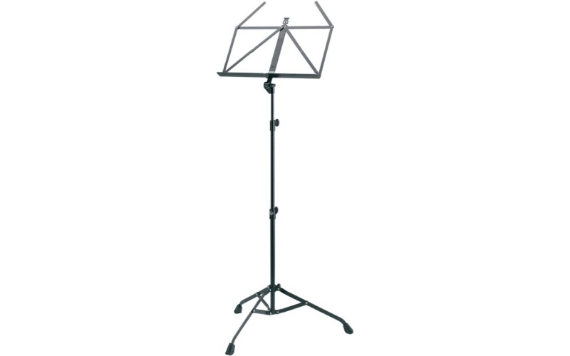 K&M 10700-000-55 black пюпитр складной, усиленный, повышенной устойчивости H:675/1470mm, полка 42mm,
