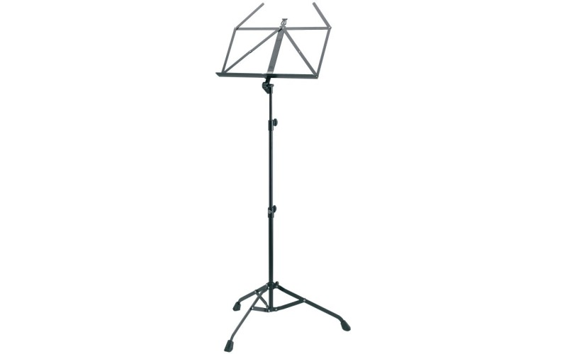 K&M 10700-000-55 black пюпитр складной, усиленный, повышенной устойчивости H:675/1470mm, полка 42mm,