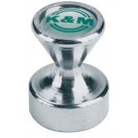 K&M 11581-000-29 магнит на оцинкованной основе с логотипом Konig&Meyer, 10 шт в упаковке