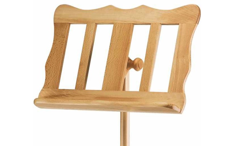 K&M 11706-000-00 пюпитр барочный деревянный (бук), высота 960-1320 мм, размер 'стола' 450х310 мм, ве