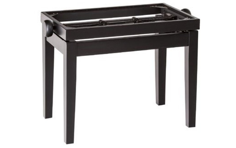 K&M 13700-000-20 основание банкетки, без сиденья, чёрное матовое дерево, выс. 46-55 см