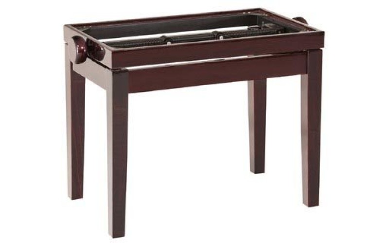 K&M 13751-000-31 основание банкетки, без сиденья, матовое красное дерево, выс. 46-55 см