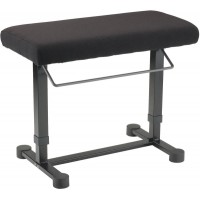 K&M 14081-000-55 Uplift банкетка для пианиста, регулируемая высота, тканая обивка, цвет чёрный