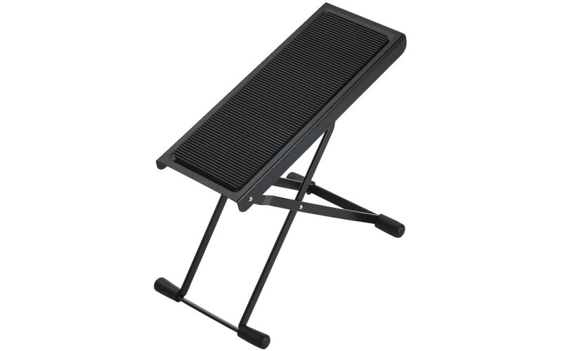 K&M 14670-014-55 подставка под ногу гитариста, 6 позиций, сталь, черная