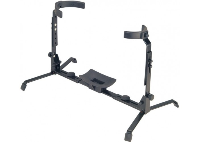 K&M 14940-000-55 black подставка для тубы 2.4 kg, H: 310/ 415 mm, Support Width: 275/455 mm.