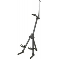 K&M 15530-000-55 black подставка для скрипки 0.55 kg, H: 360/570 mm. K&M 15530-000-55 black подставка для скрипки 0.55 kg, H: 360/570 mm.