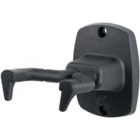 K&M 16240-000-55 держатель для гитар настенный с автофиксатором