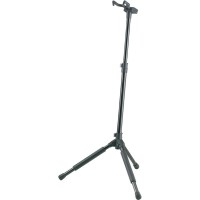 K&M 17670-000-55 black Memphis Pro стойка для всех типов гитар складная 1.5 kg, H: 550/1000 mm.
