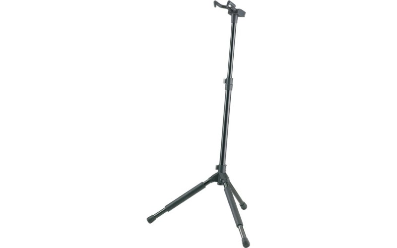 K&M 17670-000-55 black Memphis Pro стойка для всех типов гитар складная 1.5 kg, H: 550/1000 mm.