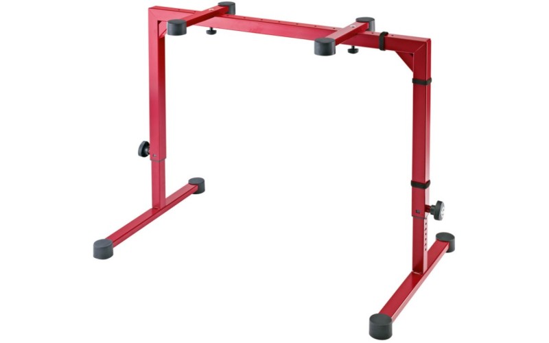 K&M 18810-015-91 Omega RED стойка - стол для клавишных инстр. и микш. пультов, стол 970 х 475 мм, h