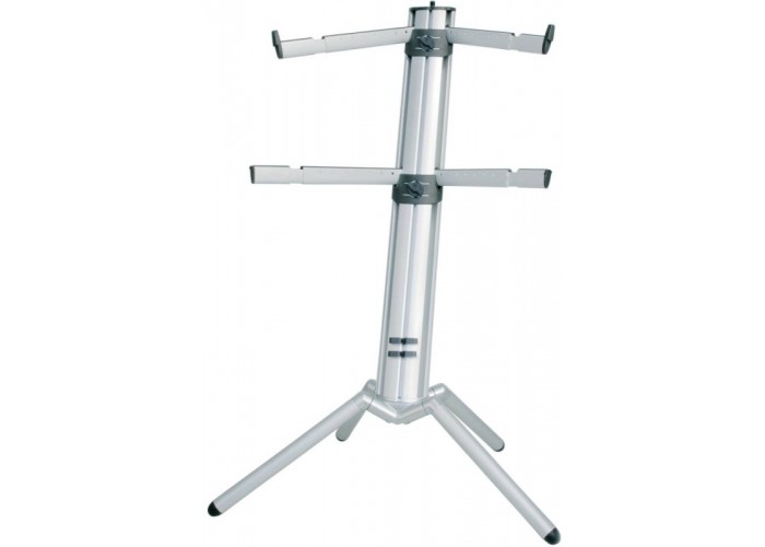 K&M 18860-000-30 Spider Pro стойка для клавишных инструментов на 2 уровня, макс. нагрузка 105 кг, h