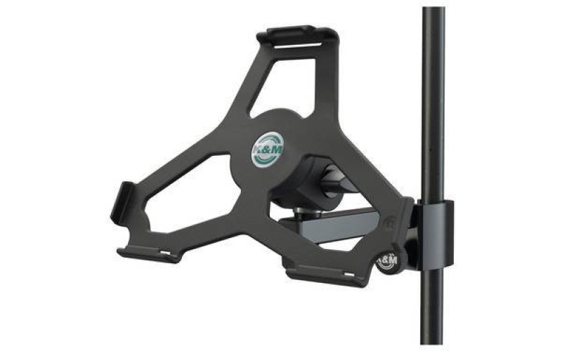 K&M 19724-000-55 держатель для iPad Air с креплением на микрофонную стойку диам до 30 мм, поворотный