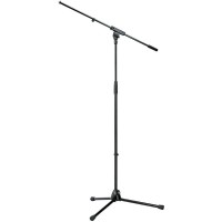 K&M 21060-300-02 микрофонная стойка 'журавль', высота 925-1680 мм, длина журавля 805 мм, цинковое ос