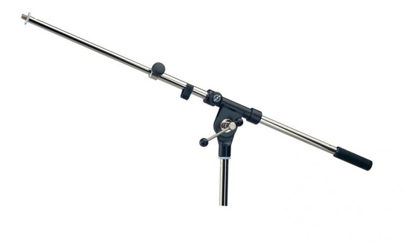 K&M 21110-300-02 верхний узел для микрофонной стойки журавль, раздвижной, от 470 до 770, резьба 3/8'