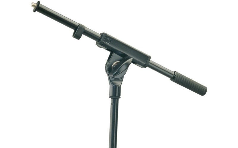 K&M 21160-300-55 верхний узел для микрофонной стойки журавль, длина 395 мм, резьба 3/8', сталь, чёрн