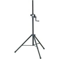 K&M 21302-009-55 стойка-элеватор для акустических систем, выс.1385-2180 мм , диам. 35 мм, болт М10,