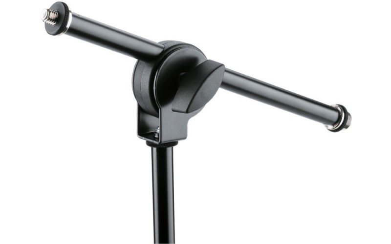 K&M 21431-300-55 Односекционная металлическая стрела для микрофонной стойки, стандартный зажим 'wing