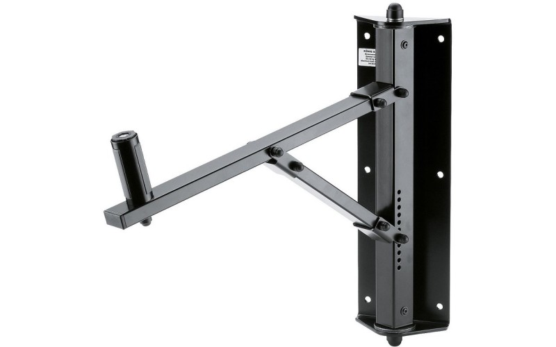 K&M 24120-000-55 поворотное/наклонное настенное крепление для АС весом до 50 кг, для стакана 35-37 м