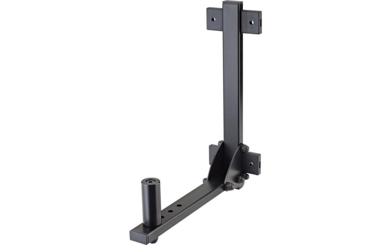 K&M 24140-000-55 настенный кронштейн для АС, 35х85 мм, нагрузка до 35 кг, сталь, чёрный