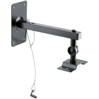 K&M 24195-000-55 настенный/потолочный кронштейн для АС, платформа 127x60 мм, нагрузка 15 кг, сталь,