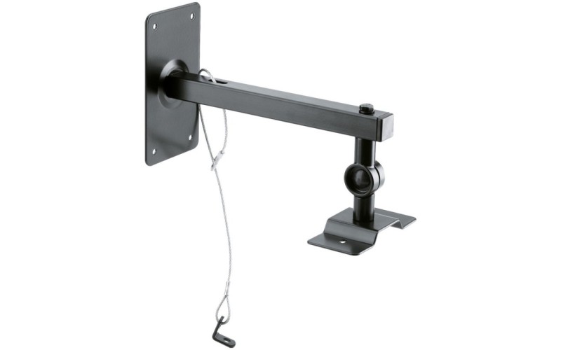 K&M 24195-000-55 настенный/потолочный кронштейн для АС, платформа 127x60 мм, нагрузка 15 кг, сталь,