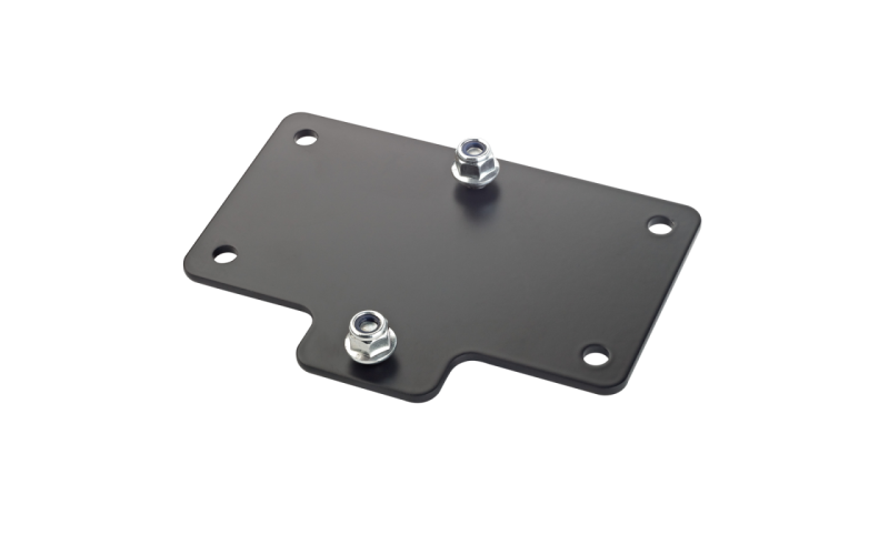 K&M 24357-000-55 универсальная монтажная платформа 107.9 x 50.8 mm - M6, сталь, чёрная
