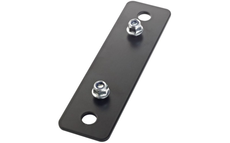 K&M 24358-000-55 универсальная монтажная платформа 115 mm - M10, сталь, чёрная