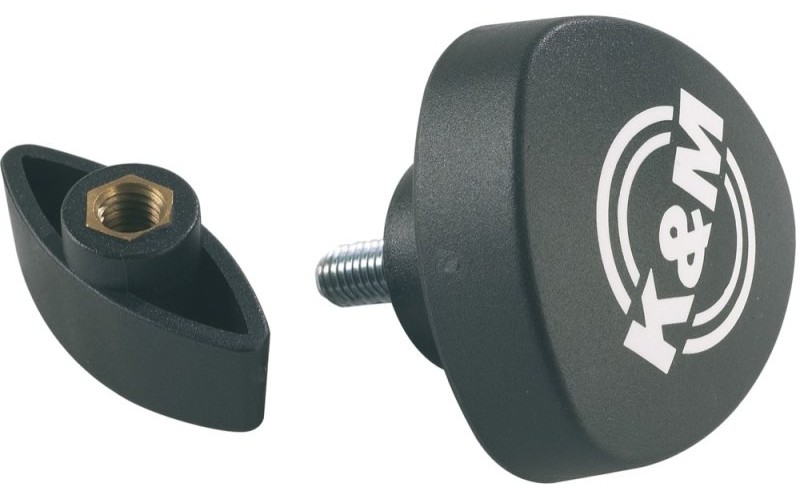 K&M 24621-000-55 4 комплекта крепежа для световых стоек 24620 или 24622