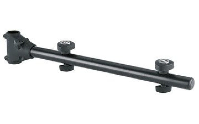 K&M 24637-009-55 адаптер-держатель для 4 световых приборов для стойки 24630, дл 665 мм, алюминий, чё